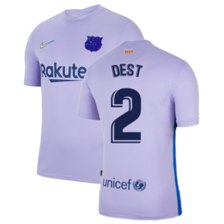 2021-2022 Barcelona Away Shirt (DEST 2)