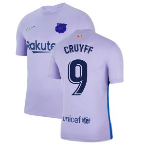 2021-2022 Barcelona Away Shirt (Kids) (CRUYFF 9)