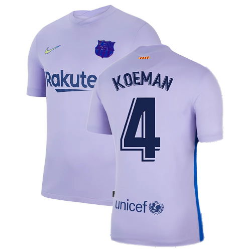 2021-2022 Barcelona Away Shirt (KOEMAN 4) 2021-2022 Barcelona Away Shirt (KOEMAN 4)