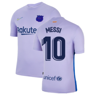 2021-2022 Barcelona Away Shirt (MESSI 10)