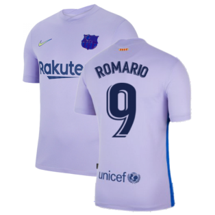 2021-2022 Barcelona Away Shirt (ROMARIO 9)