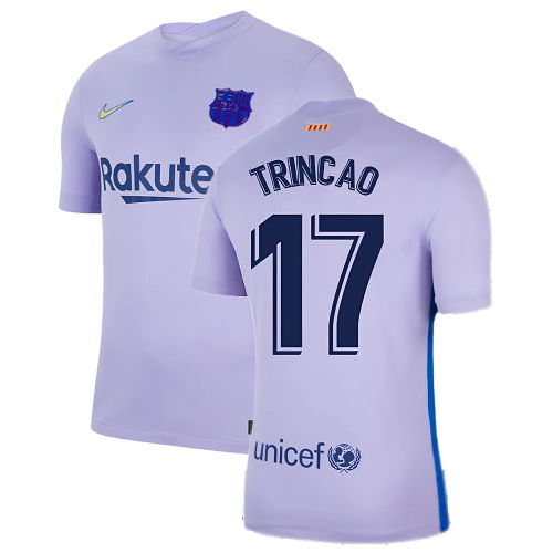 2021-2022 Barcelona Away Shirt (TRINCAO 17) 2021-2022 Barcelona Away Shirt (TRINCAO 17)