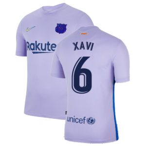 2021-2022 Barcelona Away Shirt (XAVI 6)