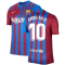 2021-2022 Barcelona Home Shirt (ANSU FATI 10)