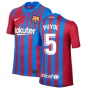 2021-2022 Barcelona Home Shirt (Kids) (PUYOL 5)