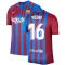 2021-2022 Barcelona Home Shirt (PEDRI 16)