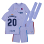 2021-2022 Barcelona Infants Away Kit (S ROBERTO 20)