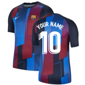 FC Barcelona Messi Number 10 Official Adult Soccer Signature Poly Jersey Medium 