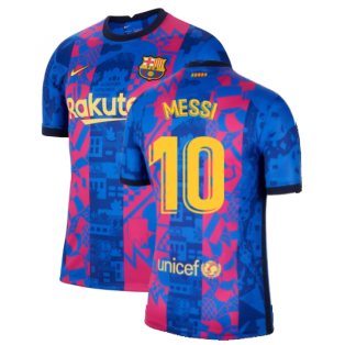 2021-2022 Barcelona Third Shirt (MESSI 10)