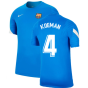 2021-2022 Barcelona Training Shirt (Blue) (KOEMAN 4)