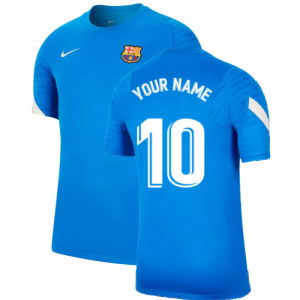 2021-2022 Barcelona Training Shirt (Blue)