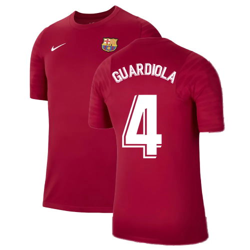 2021-2022 Barcelona Training Shirt (Noble Red) (GUARDIOLA 4) 2021-2022 Barcelona Training Shirt (Noble Red) (GUARDIOLA 4)