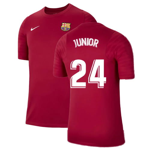 2021-2022 Barcelona Training Shirt (Noble Red) (JUNIOR 24) 2021-2022 Barcelona Training Shirt (Noble Red) (JUNIOR 24)