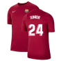 2021-2022 Barcelona Training Shirt (Noble Red) (JUNIOR 24)