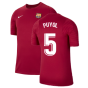 2021-2022 Barcelona Training Shirt (Noble Red) (PUYOL 5)