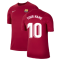 2021-2022 Barcelona Training Shirt (Noble Red) (Your Name)