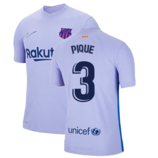 2021-2022 Barcelona Vapor Away Shirt (PIQUE 3)