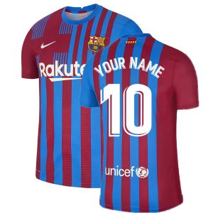 2021-2022 Barcelona Vapor Match Home Shirt