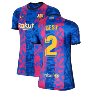 2021-2022 Barcelona Womens 3rd Shirt (DEST 2)
