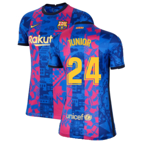 2021-2022 Barcelona Womens 3rd Shirt (JUNIOR 24)