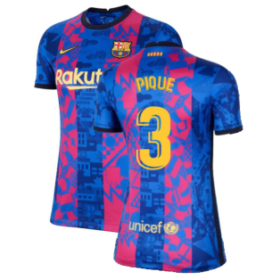 2021-2022 Barcelona Womens 3rd Shirt (PIQUE 3)