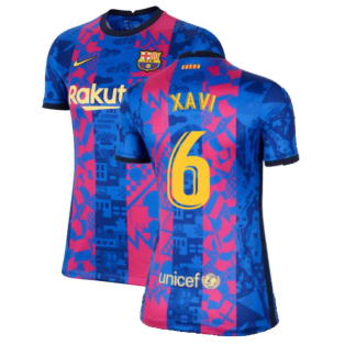 2021-2022 Barcelona Womens 3rd Shirt (XAVI 6)