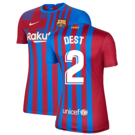 2021-2022 Barcelona Womens Home Shirt (DEST 2)