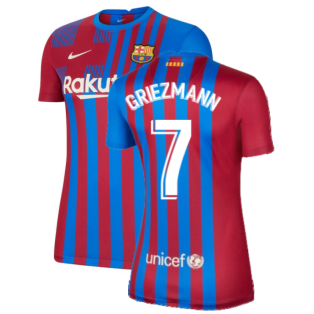 2021-2022 Barcelona Womens Home Shirt (GRIEZMANN 7)