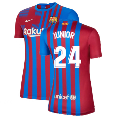 2021-2022 Barcelona Womens Home Shirt (JUNIOR 24)