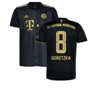 2021-2022 Bayern Munich Away Shirt (Kids) (GORETZKA 8)