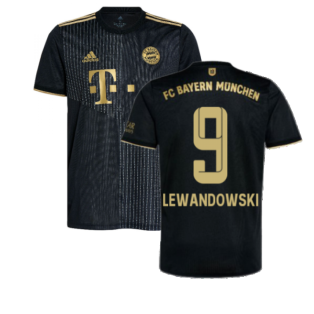 2021-2022 Bayern Munich Away Shirt (Kids) (LEWANDOWSKI 9)