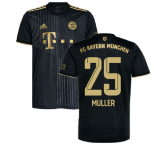 2021-2022 Bayern Munich Away Shirt (MULLER 25)