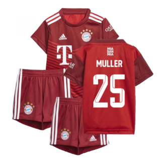 2021-2022 Bayern Munich Home Baby Kit (MULLER 25)