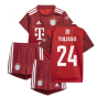 2021-2022 Bayern Munich Home Baby Kit (TOLISSO 24)