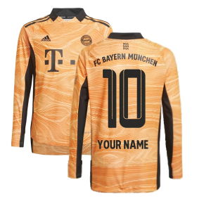 2021-2022 Bayern Munich Home Goalkeeper Shirt (Orange)