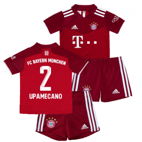 2021-2022 Bayern Munich Home Mini Kit (UPAMECANO 2)