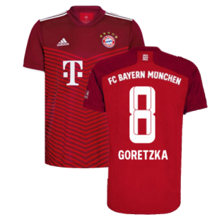 2021-2022 Bayern Munich Home Shirt (GORETZKA 8)