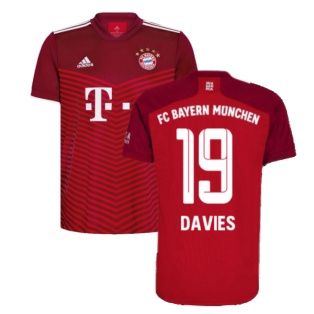 2021-2022 Bayern Munich Home Shirt (Kids) (DAVIES 19)