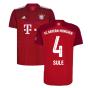 2021-2022 Bayern Munich Home Shirt (Kids) (SULE 4)