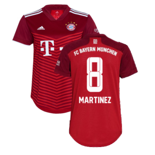2021-2022 Bayern Munich Home Shirt (Ladies) (MARTINEZ 8)
