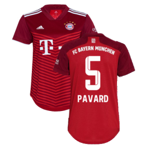 2021-2022 Bayern Munich Home Shirt (Ladies) (PAVARD 5)