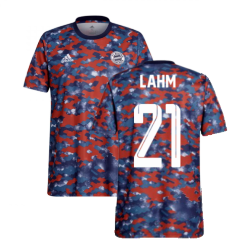 2021-2022 Bayern Munich Pre-Match Jersey (Dark Marine) - Kids (LAHM 21)