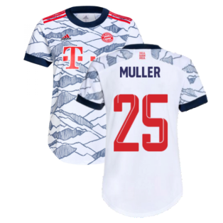 2021-2022 Bayern Munich Third Shirt (Ladies) (MULLER 25)
