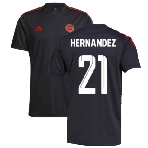 2021-2022 Bayern Munich Training Shirt (Grey) (HERNANDEZ 21)