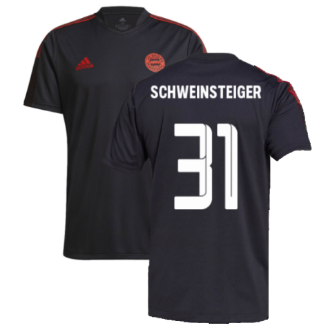 2021-2022 Bayern Munich Training Shirt (Grey) (SCHWEINSTEIGER 31)