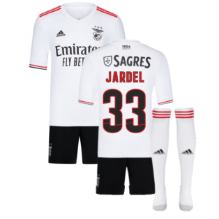 2021-2022 Benfica Away Little Boys Mini Kit (JARDEL 33)