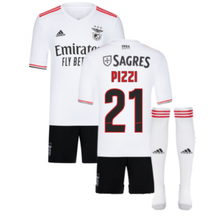 2021-2022 Benfica Away Little Boys Mini Kit (PIZZI 21)