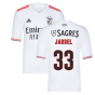 2021-2022 Benfica Away Shirt (Kids) (JARDEL 33)