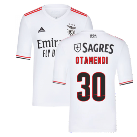 2021-2022 Benfica Away Shirt (Kids) (OTAMENDI 30)