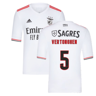 2021-2022 Benfica Away Shirt (Kids) (VERTONGHEN 5)